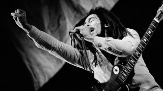 DENMARK - JULY 01: ROSKILDE FESTIVAL Photo of Bob MARLEY, Bob Marley at Roskilde Festival, Denmark. 1978