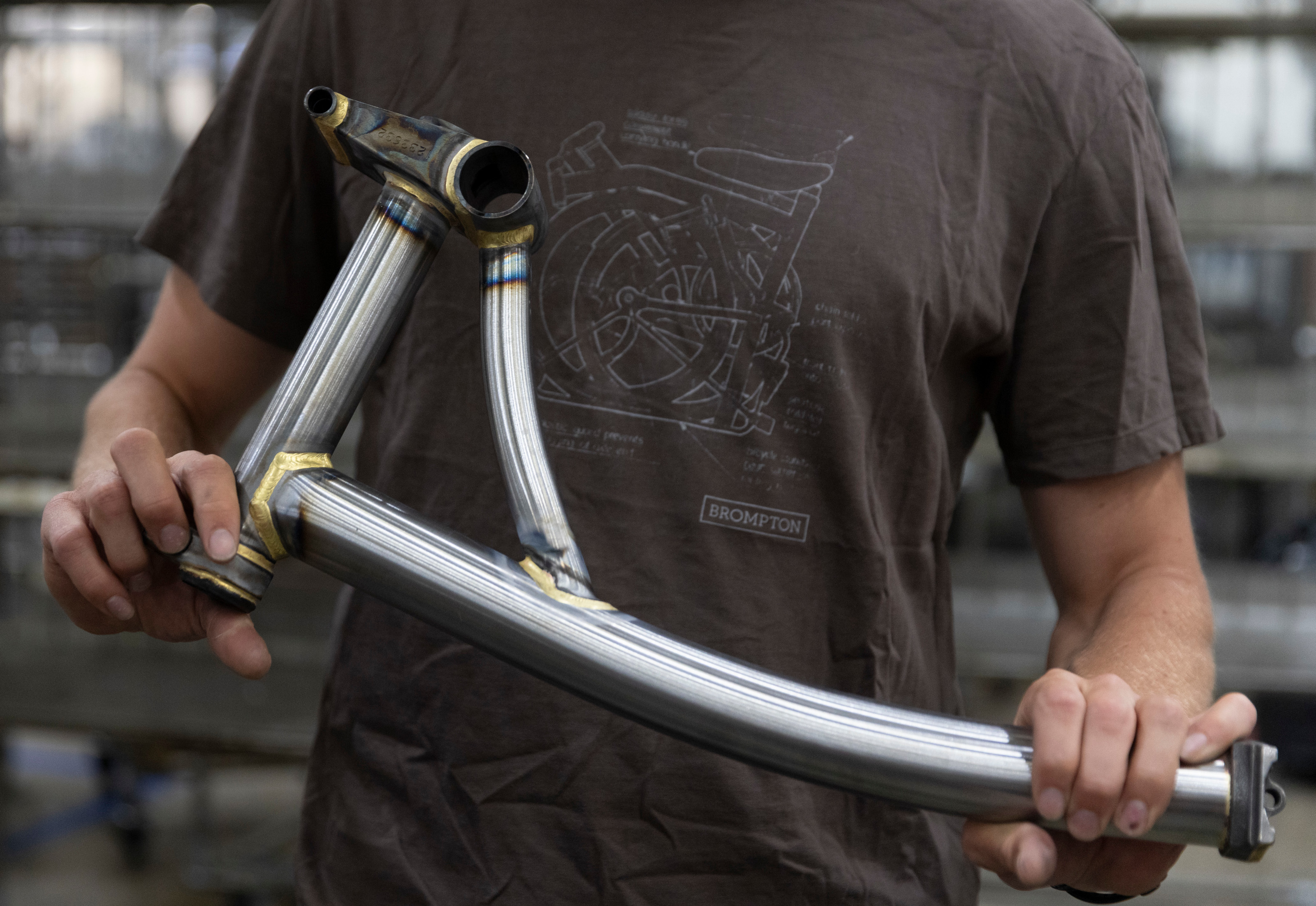 The Brompton frame in all its glory