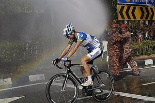 Matt Wilson (Team Type 1) at the Tour de Langkawi