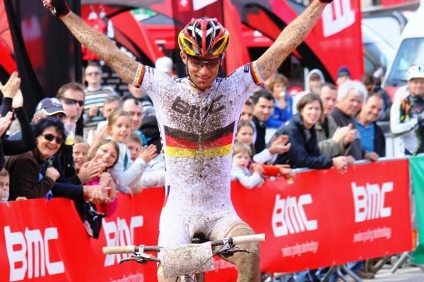 Moritz Milatz (BMC) wins a round of the Swiss BMC Cup
