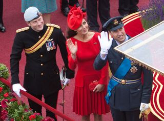 Prince Harry, Prince William & Kate Middleton