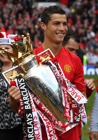 Ronaldo enjoyed great success with Manchester United