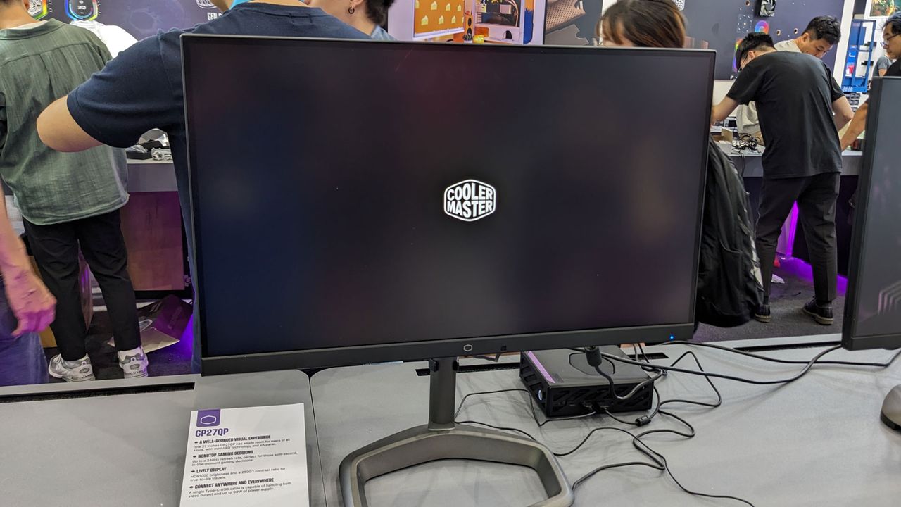 Cooler Master monitors at Computex 2024