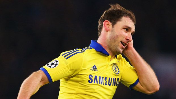 Branislav Ivanovic of Chelsea 