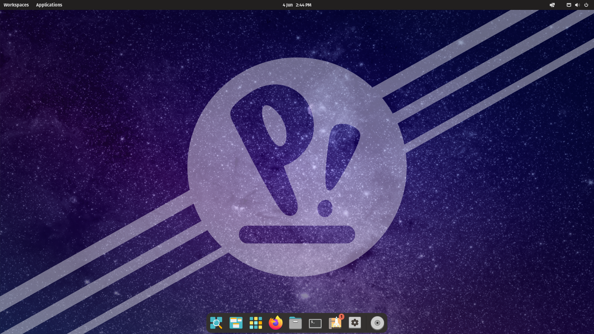 A screen shot of the Pops Linux