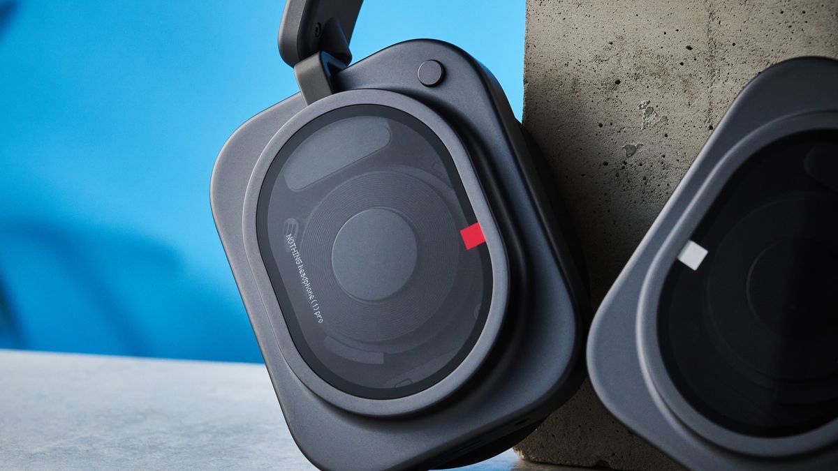 A pair of Nothing Headphone (1) Pro over-ear headphones