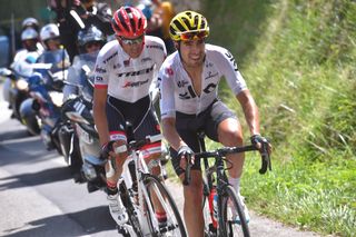 Mikel Landa and Alberto Contador lit up stage 13