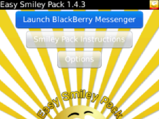 Easy Smiley Pack for BlackBerry Messenger