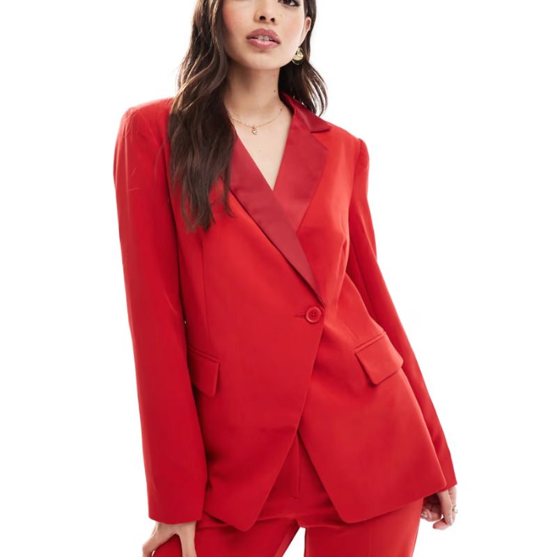 ASOS , Nipped Waist Tux Blazer 
