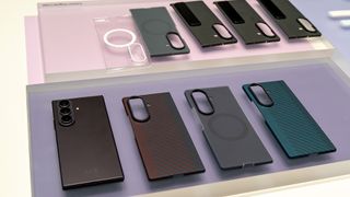 Hands-on with Samsung's official Galaxy Z Fold 8 Ultra cases