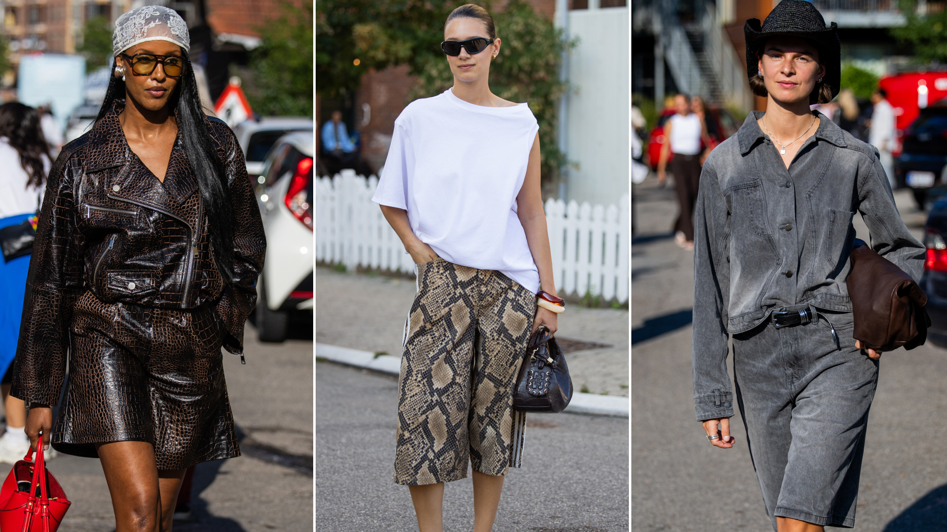 attendees wore the Bermuda shorts trend on Copenhagen Fashion Week's street style scene
