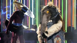 Anteater performs on One-Hit Wonders Night on The Masked Singer season 10