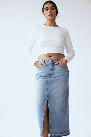 H&M, Denim Skirt