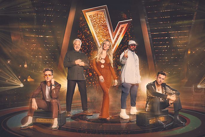 The Voice UK 2024 Danny Jones Tom Fletcher LeAnn Rimes will.i.am Sir Tom Jones