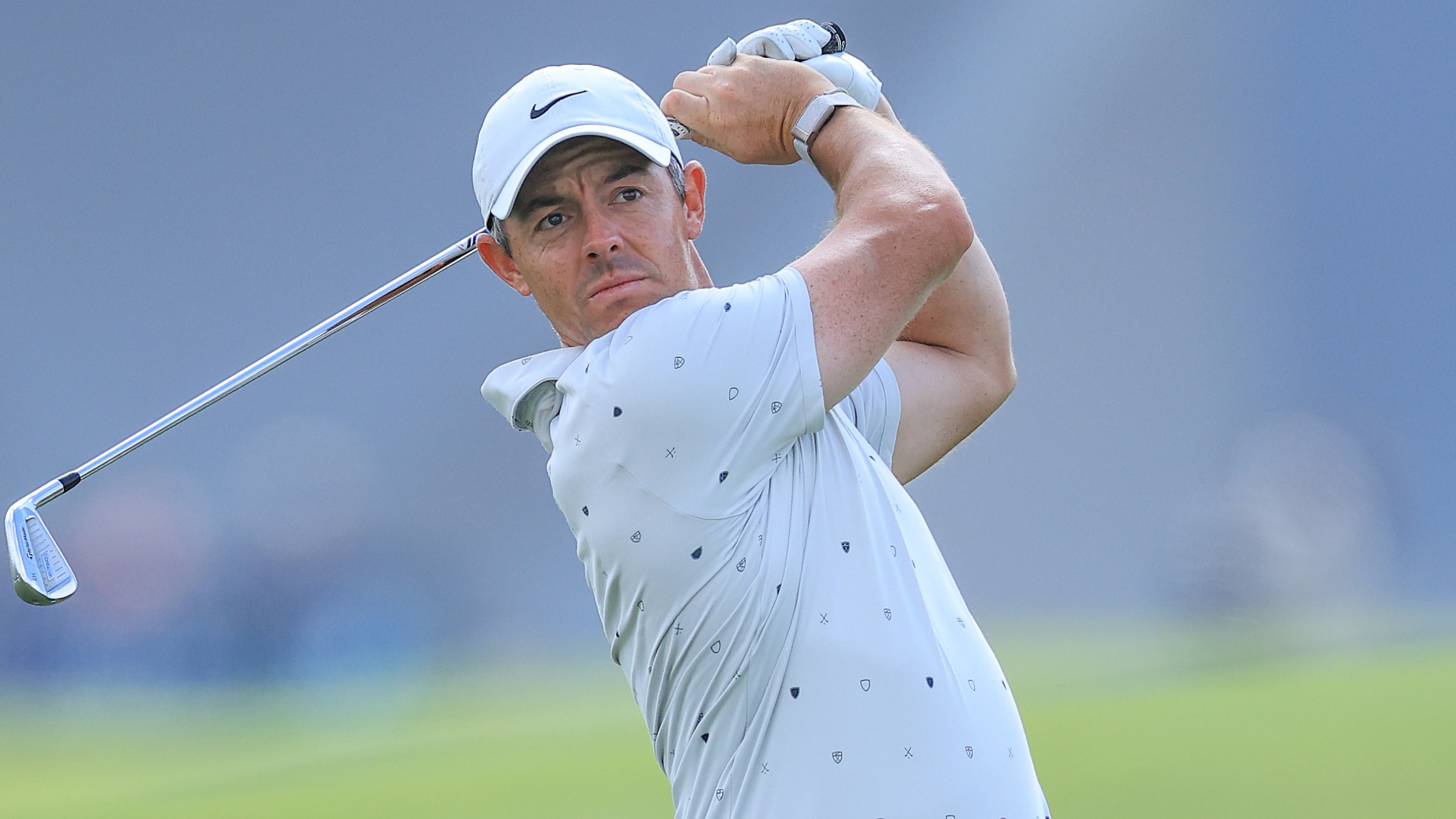 Rory McIlroy at the Dubai Invitational