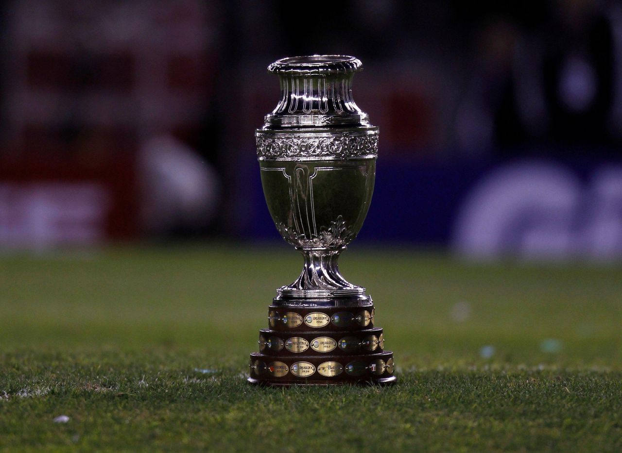 The Copa America trophy