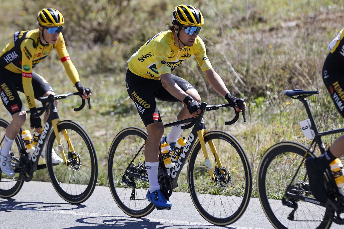 Itzulia Basque Country 2022 - 61st Edition - 3rd stage Llodio - Amurrio 181,7 km - 06/04/2022 - Primoz Roglic (SLO - Team Jumbo - Visma) - photo Luis Angel Gomez/SprintCyclingAgency&Acirc;&copy;2022