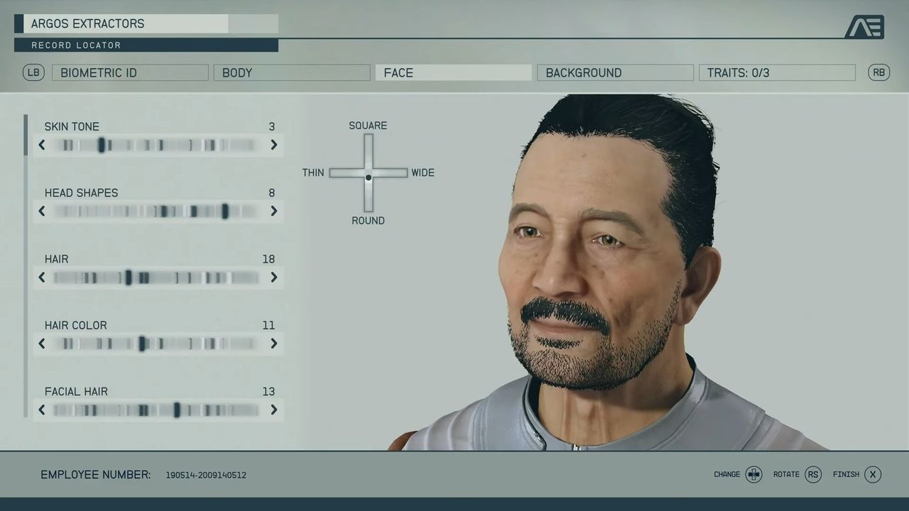 Starfield Character Creation