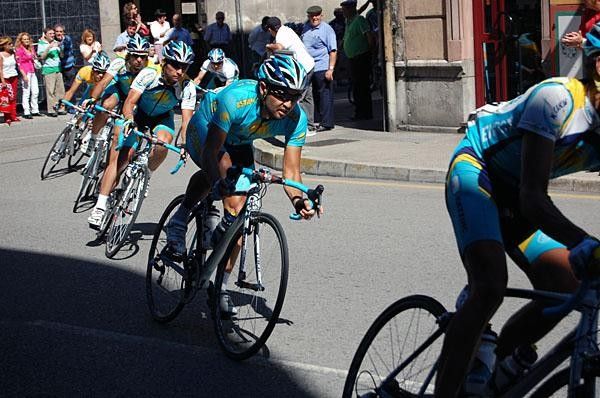 Astana controlled the peloton impressively.