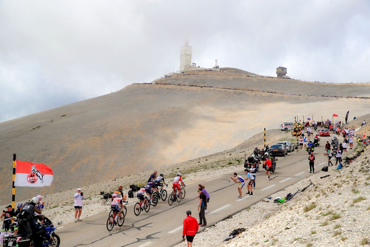 Tour de France 2021 108th Edition 11th stage Sorgues Malaucene 1989 km 07072021 Scenery Mount Ventoux photo Luca BettiniBettiniPhoto2021