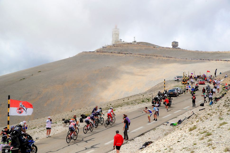 mont ventoux tour de france zeiten