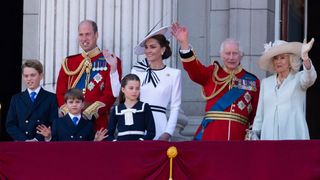 The royal family attends Trooping the Colour parade