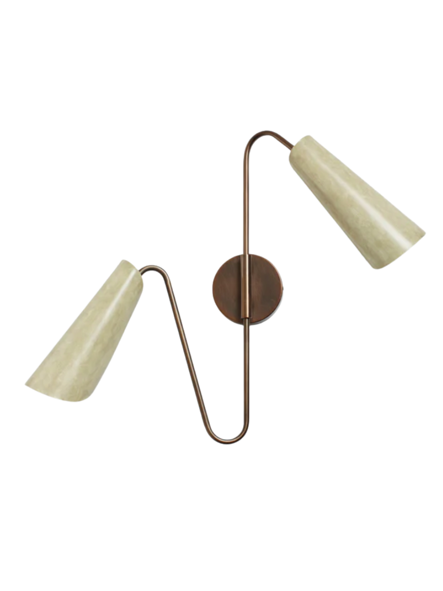 Etherea Twin Wall Light