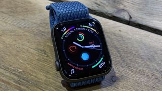 The Apple Watch 4 runs watchOS 5