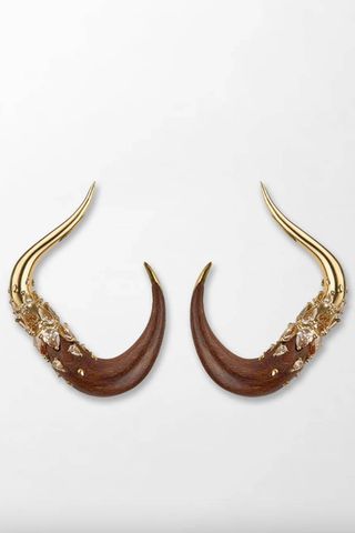 Fernando Jorge Deep Stream Open Earrings