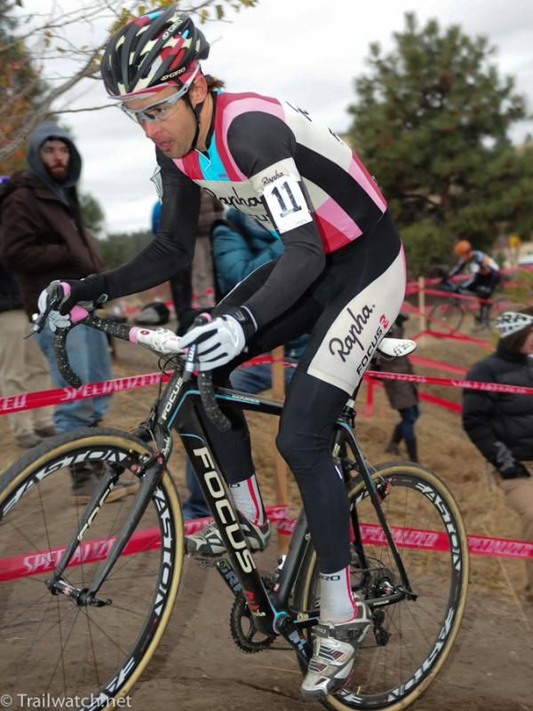 Chris Jones (Rapha Focus) has improved his cross skills dramatically this year