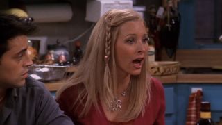 Phoebe yelling in Friends