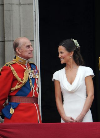 Prince Philip and Pippa Middleton