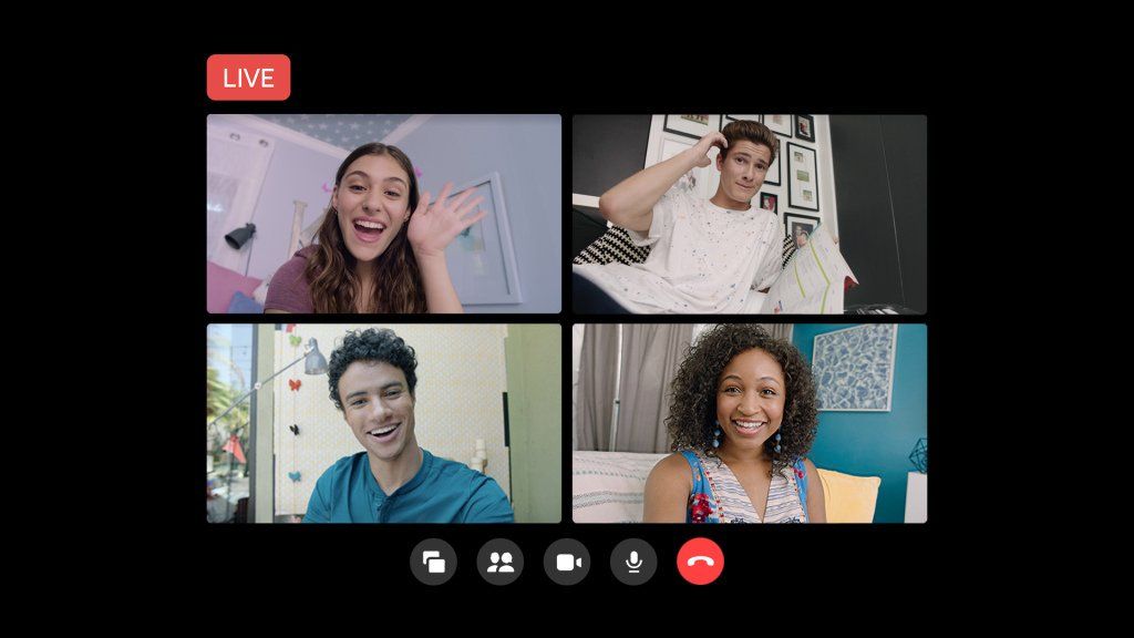 Facebook Messenger Rooms Live