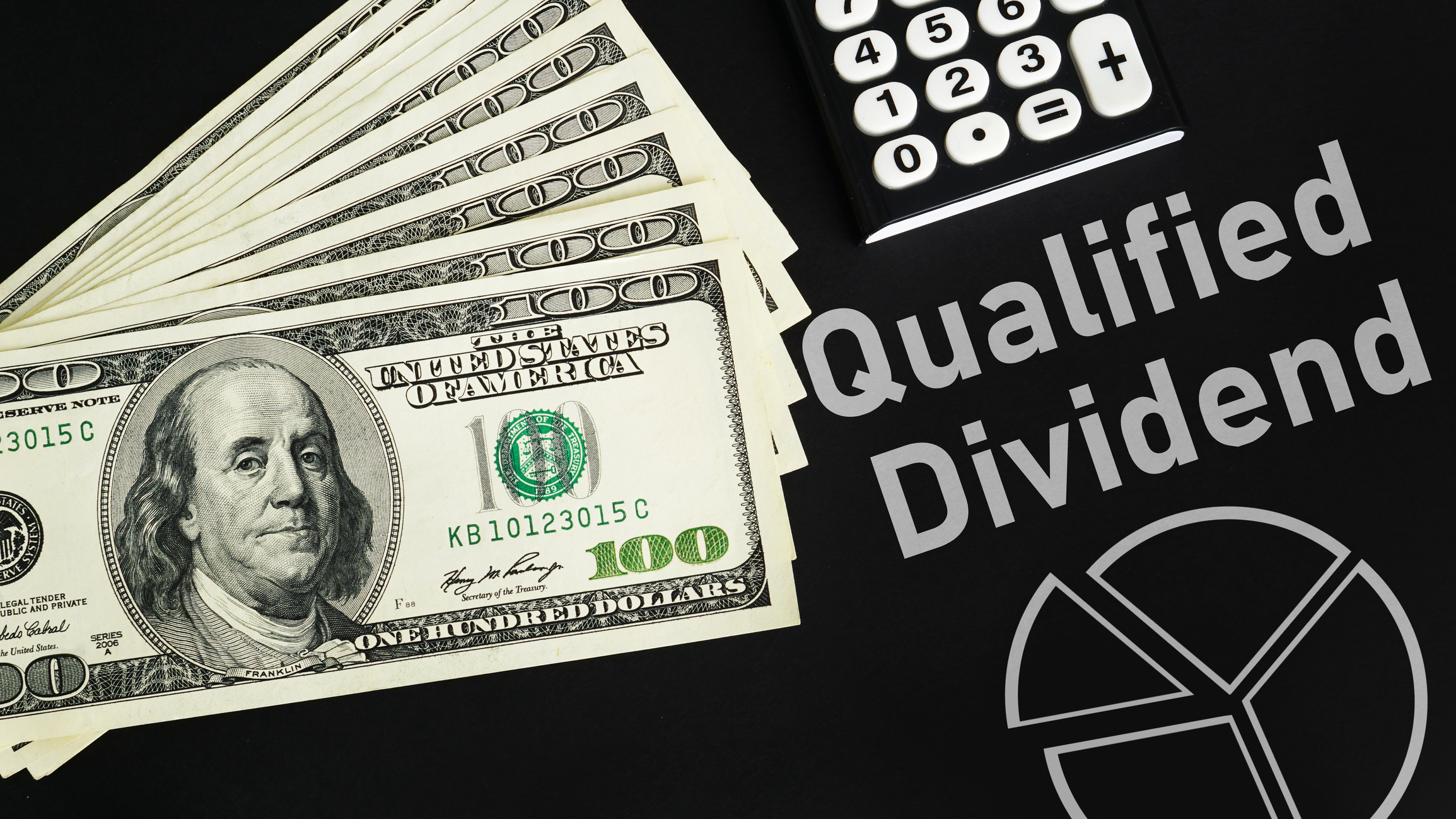 Qualified Dividend is shown using a text