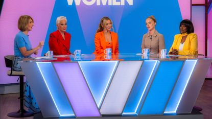 Kaye Adams, Denise Welch, Laura Whitmore, Katie Piper, Kelle Bryan on Loose Women