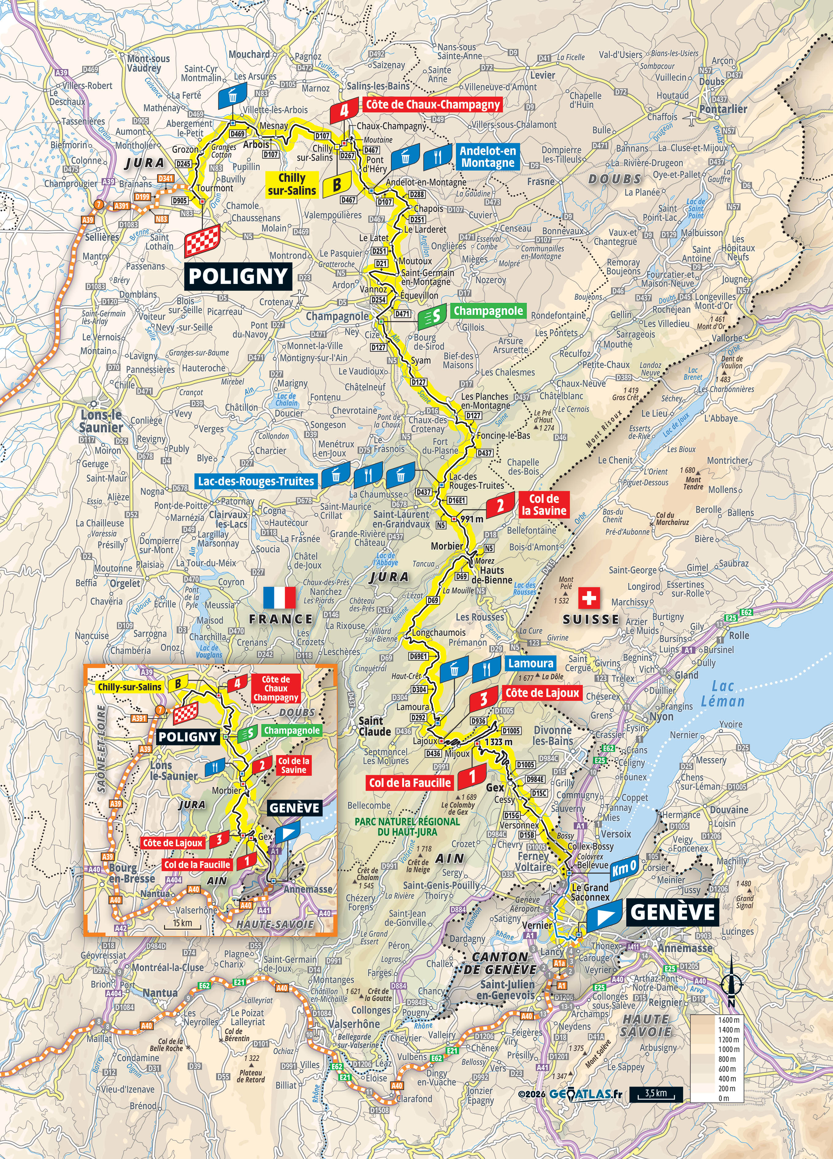 Tour de France Femmes route 2026 - stage 3