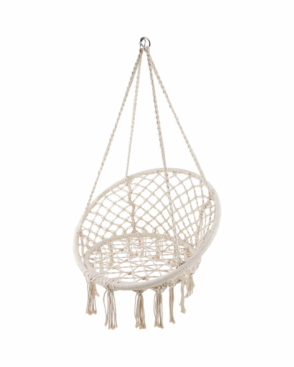 Aldi is selling a gorgeous hanging rope chair for your summer garden ...