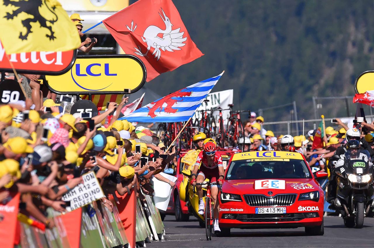 Ilnur Zakarin (Katusha) wins stage 17 of the Tour de France