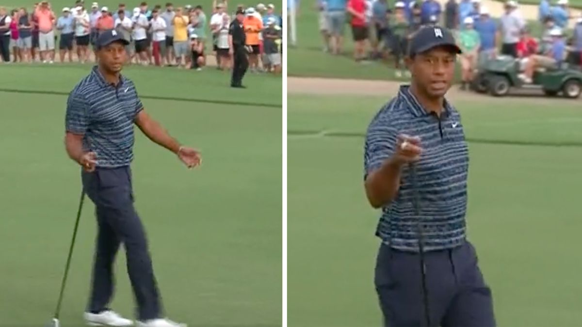 'Give Me Some Space' - Woods Snaps At Camera Operator