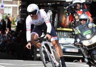 Fabian Cancellara on stage one of the 2015 Tour de France