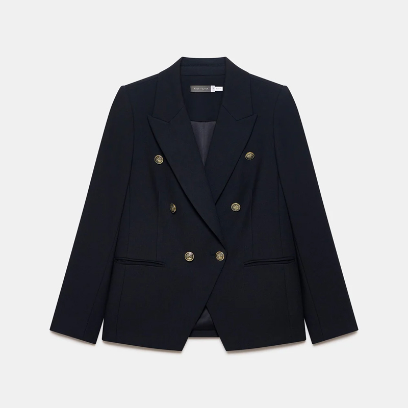 Navy double breasted blazer, Mint Velvet