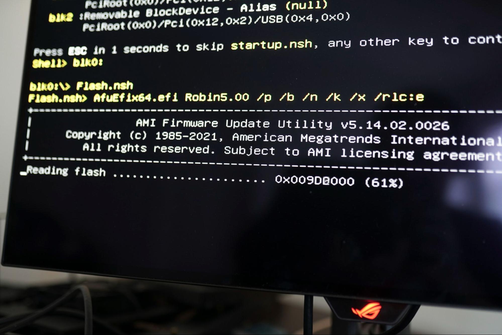Flashing the BC-250 Firmware desktop image