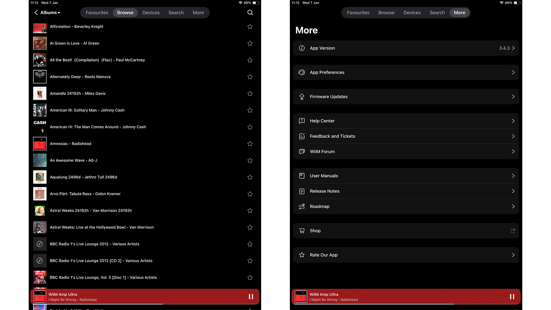 WiiM Amp Ultra streaming amplifier
