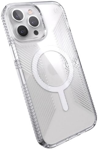 Speck Presidio Perfect Clear With Grips Magsafe Render Cropped