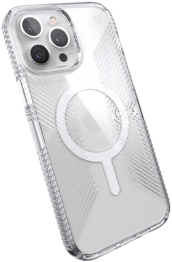 Speck Presidio Perfect Clear With Grips Magsafe Render Cropped