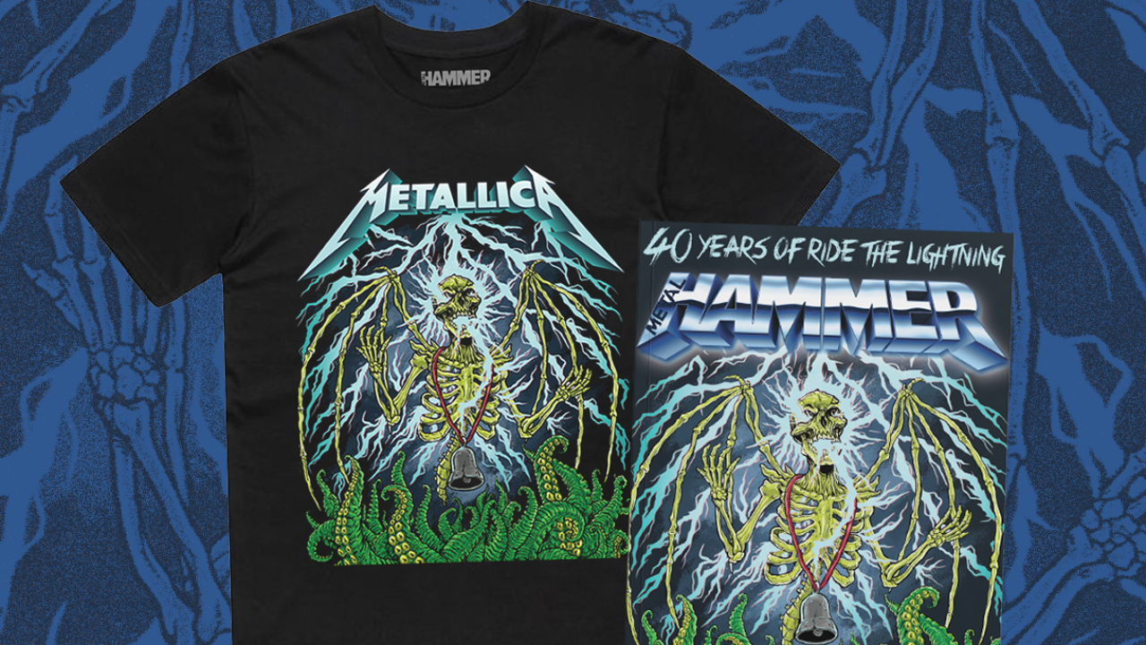 Metallica Ride The Lightning shirt with exclusive illustration