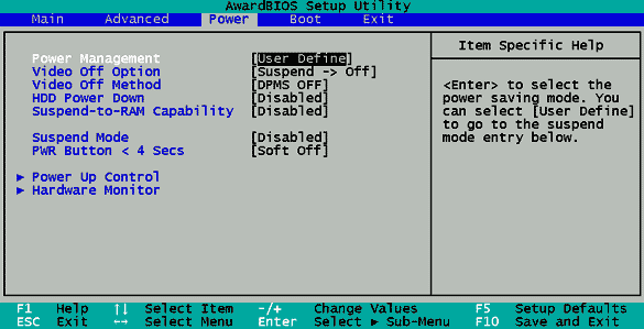 Power saving performance mode bios что это