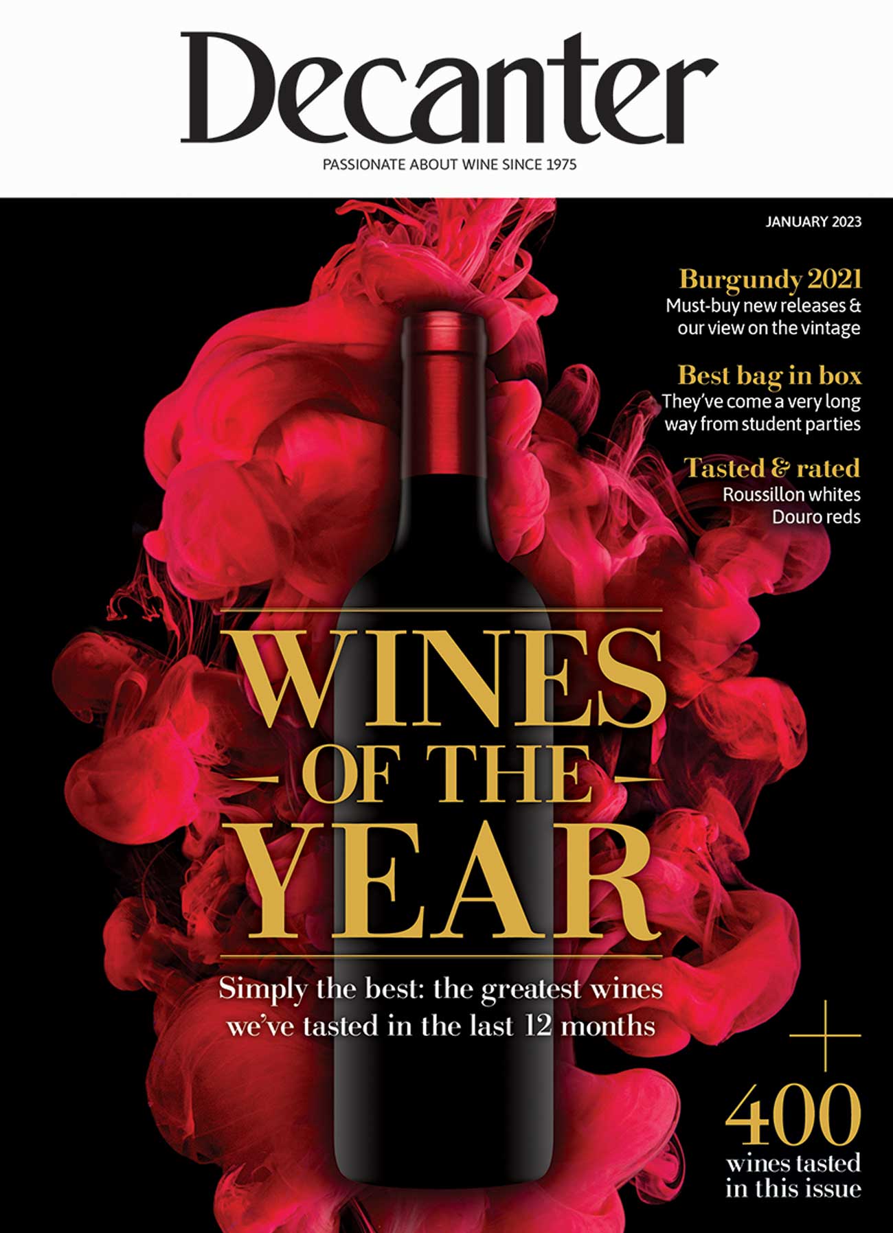Decanter magazine January 2023