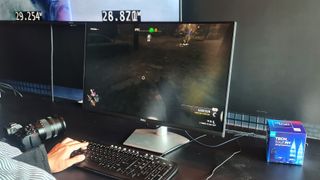 Intel Meteor Lake performance while gaming.