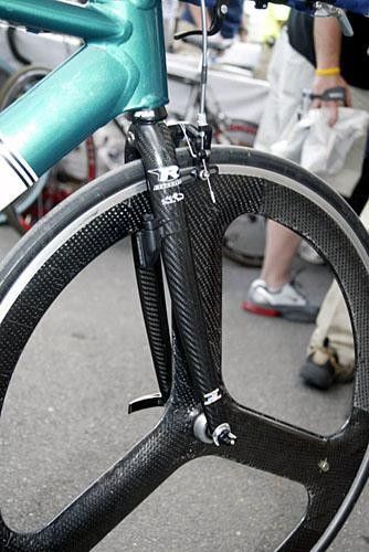 Up close on the green machine